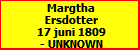 Margtha Ersdotter