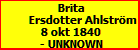 Brita Ersdotter Ahlstrm