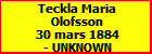 Teckla Maria Olofsson