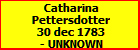 Catharina Pettersdotter