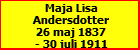 Maja Lisa Andersdotter