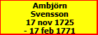 Ambjrn Svensson