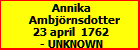 Annika Ambjrnsdotter