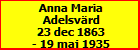 Anna Maria Adelsvrd