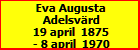 Eva Augusta Adelsvrd