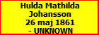 Hulda Mathilda Johansson