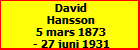 David Hansson