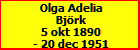 Olga Adelia Bjrk