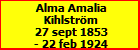 Alma Amalia Kihlstrm