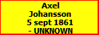 Axel Johansson