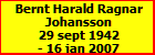 Bernt Harald Ragnar Johansson