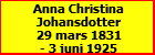 Anna Christina Johansdotter