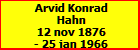 Arvid Konrad Hahn