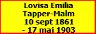 Lovisa Emilia Tapper-Malm