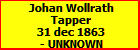 Johan Wollrath Tapper