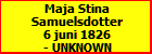 Maja Stina Samuelsdotter