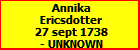Annika Ericsdotter