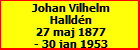 Johan Vilhelm Halldn