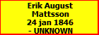 Erik August Mattsson