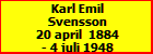 Karl Emil Svensson