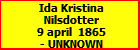 Ida Kristina Nilsdotter