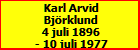 Karl Arvid Bjrklund