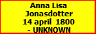 Anna Lisa Jonasdotter