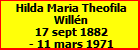 Hilda Maria Theofila Willn