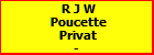 R J W Poucette