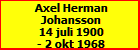 Axel Herman Johansson