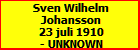 Sven Wilhelm Johansson