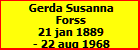 Gerda Susanna Forss