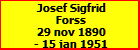 Josef Sigfrid Forss