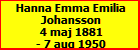 Hanna Emma Emilia Johansson