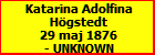Katarina Adolfina Hgstedt