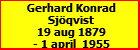 Gerhard Konrad Sjqvist