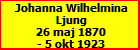 Johanna Wilhelmina Ljung