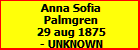 Anna Sofia Palmgren