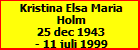 Kristina Elsa Maria Holm
