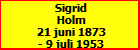 Sigrid Holm