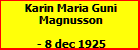 Karin Maria Guni Magnusson