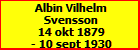 Albin Vilhelm Svensson