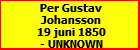 Per Gustav Johansson