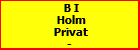 B I Holm