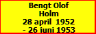 Bengt Olof Holm
