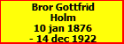 Bror Gottfrid Holm