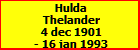 Hulda Thelander