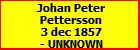Johan Peter Pettersson