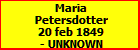 Maria Petersdotter
