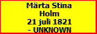 Mrta Stina Holm